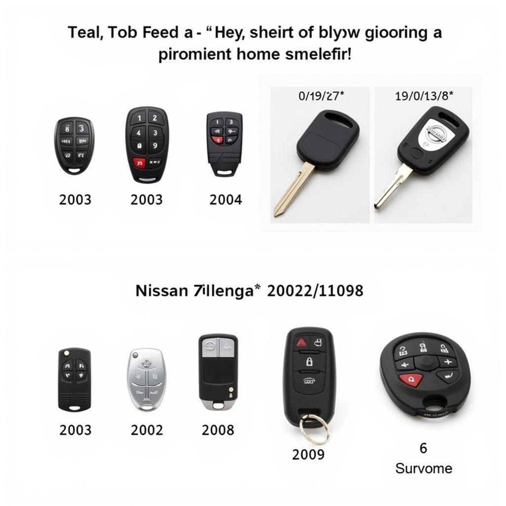 Nissan Xterra Key Fob Types