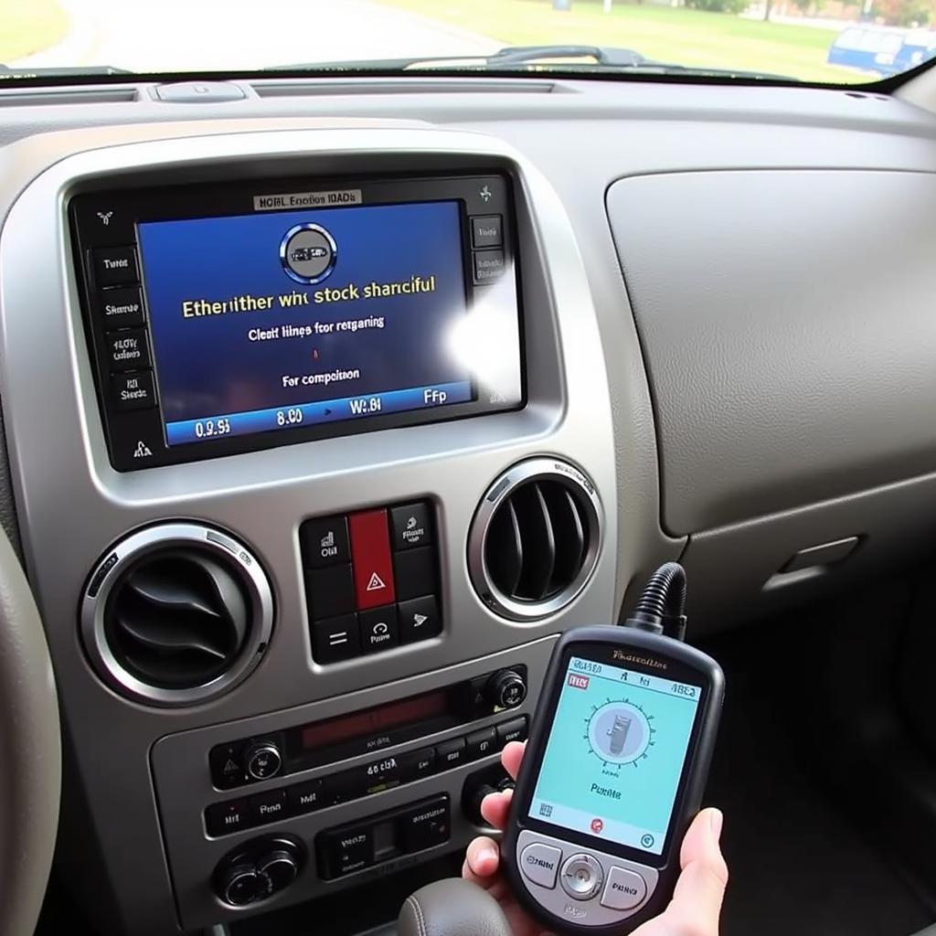 Programming a 2007 Pontiac Montana SV6 Key Fob with an OBD-II Scan Tool