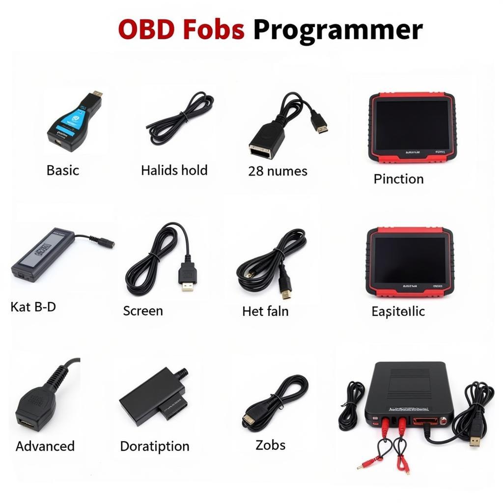 Different Types of OBD Key Fob Programmers