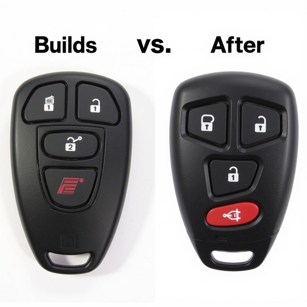 OEM vs. Aftermarket 2009 Lincoln MKS Key Fob Comparison