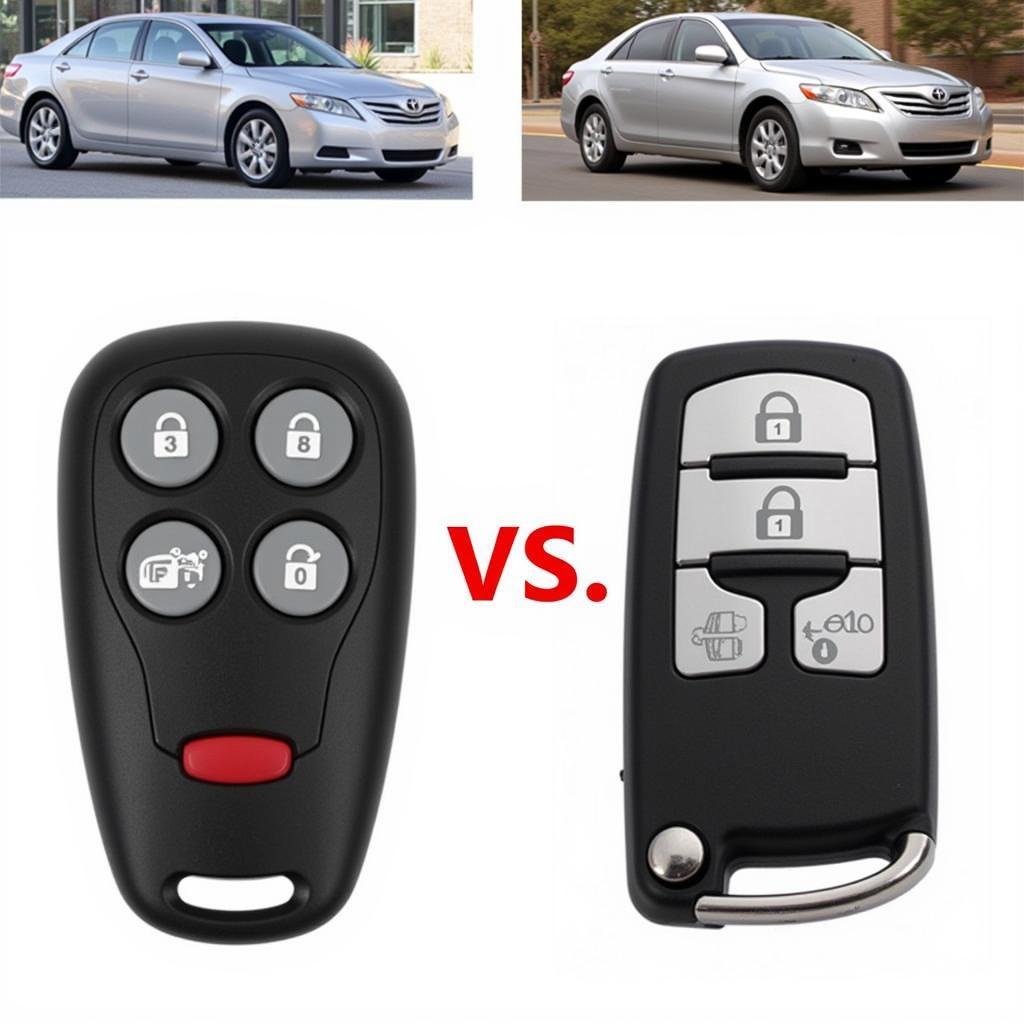 Comparing OEM and Aftermarket Key Fobs for a 2011 Toyota Camry