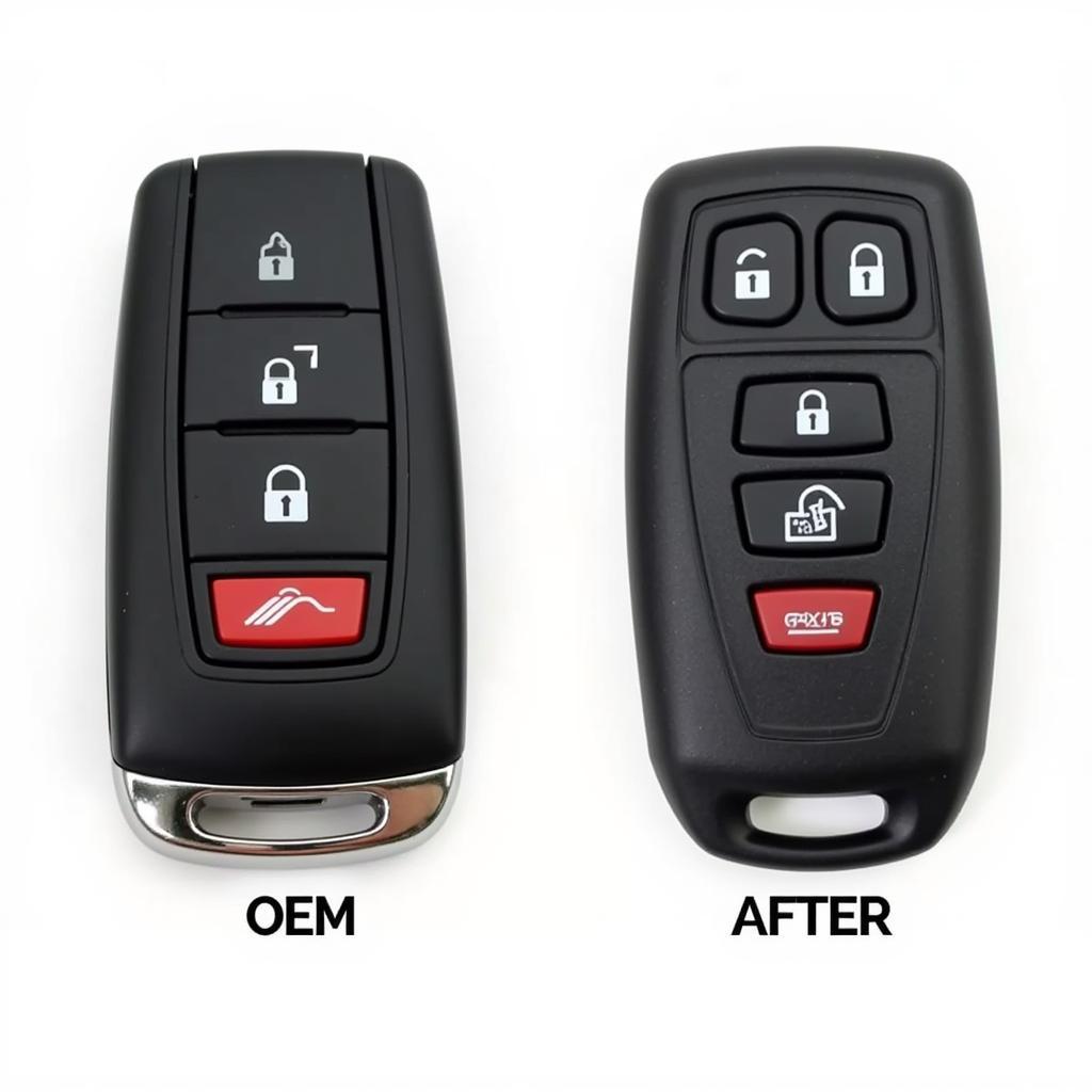 Comparing OEM and Aftermarket GMC Sierra Key Fobs