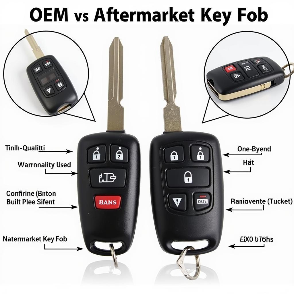 OEM vs. Aftermarket Key Fobs