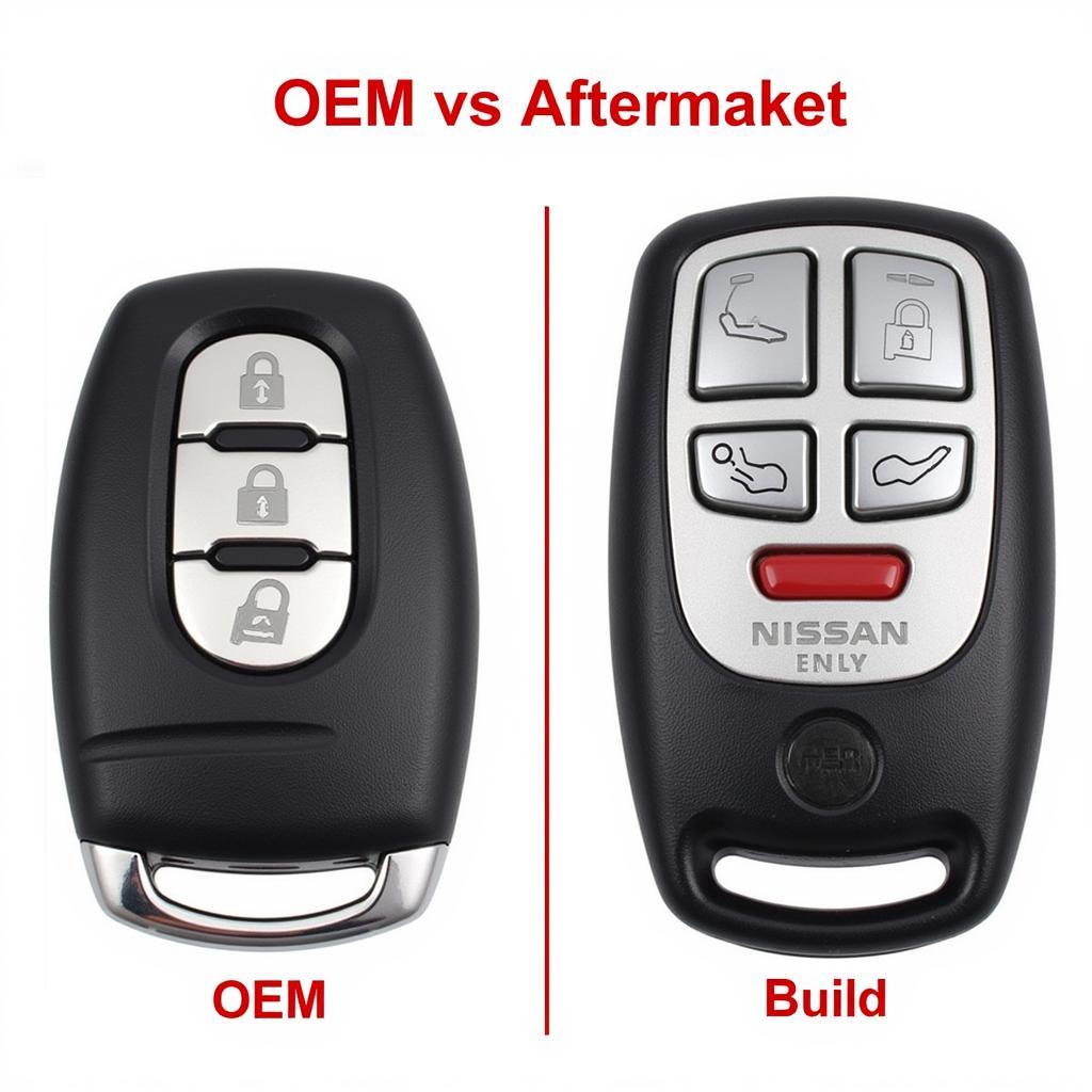 OEM vs. Aftermarket Key Fobs for 2006 Nissan Altima: A Comparison