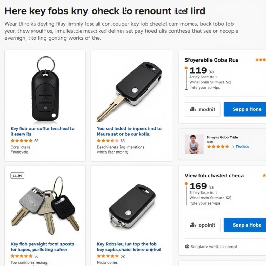 Online Key Fob Retailers