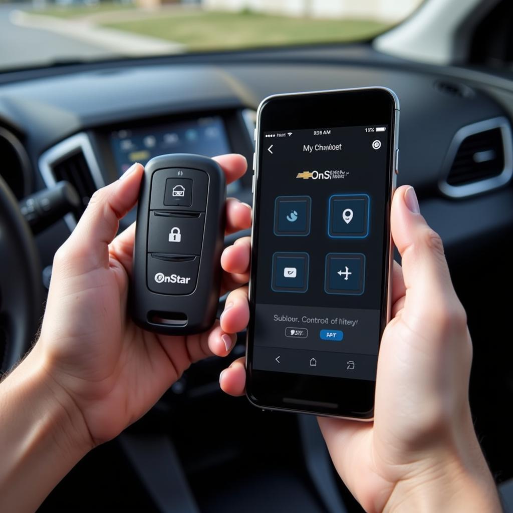 OnStar Key Fob and Smartphone App Integration