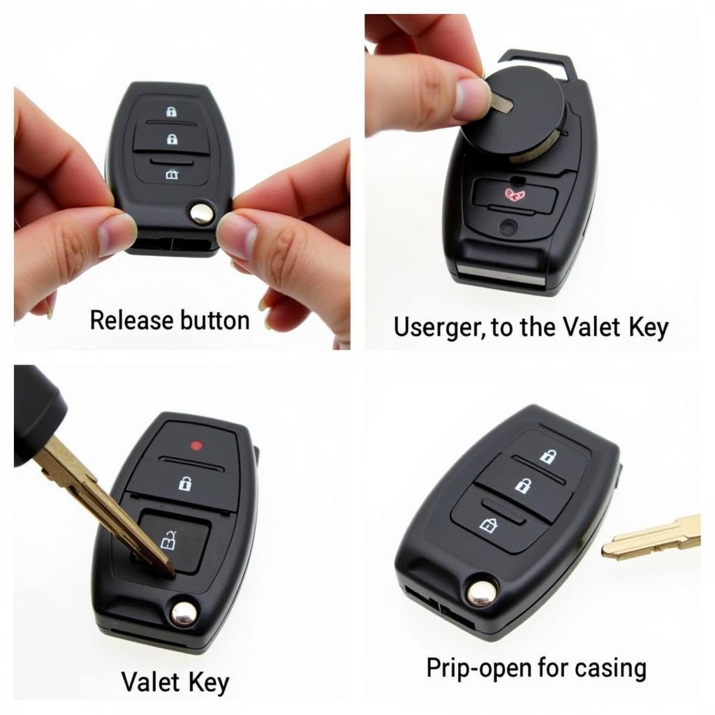 Opening a Ford Explorer Key Fob