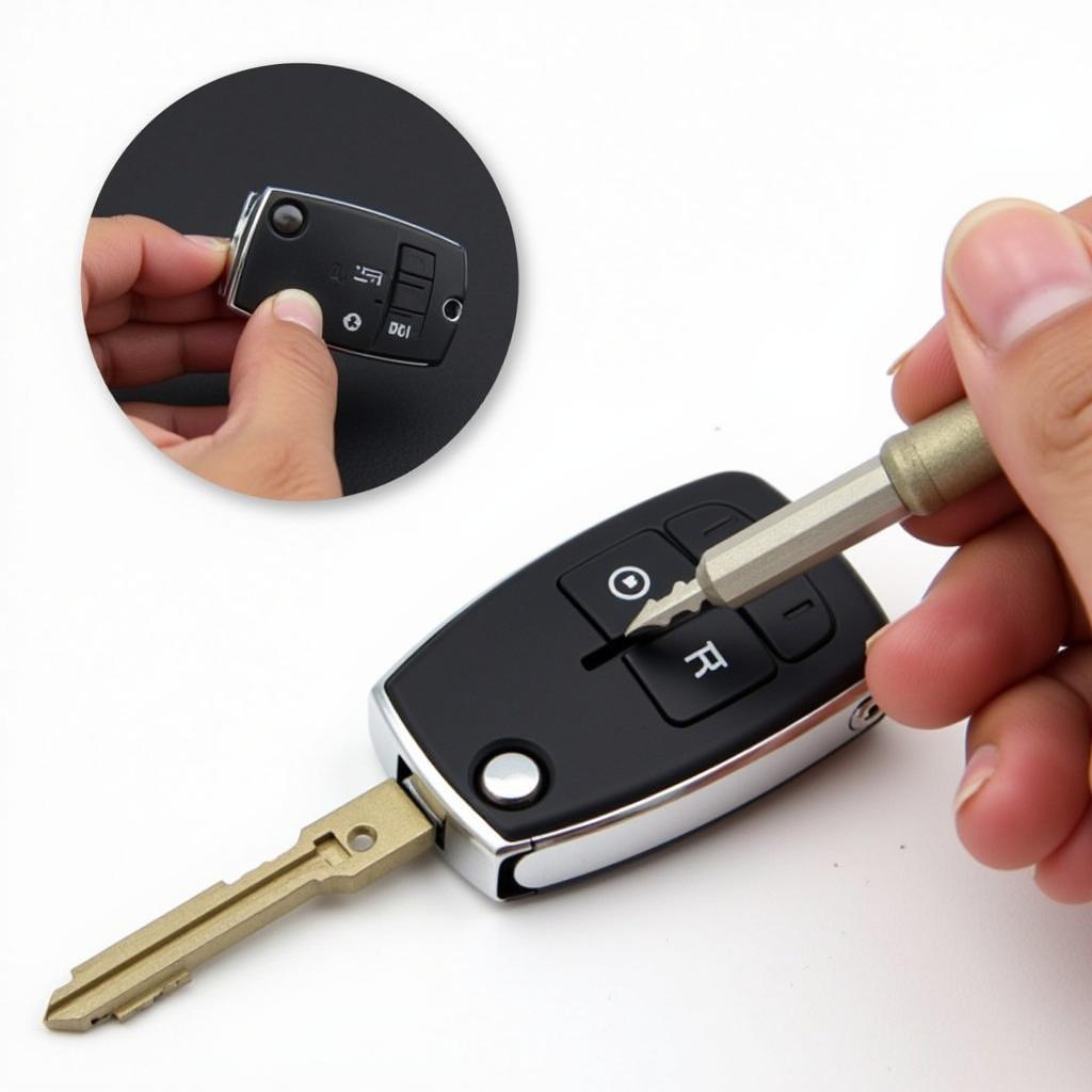 Opening a Ford Key Fob