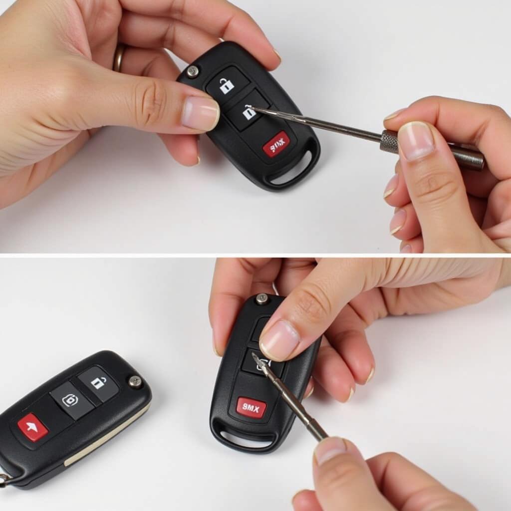 Opening Honda CRV Key Fob