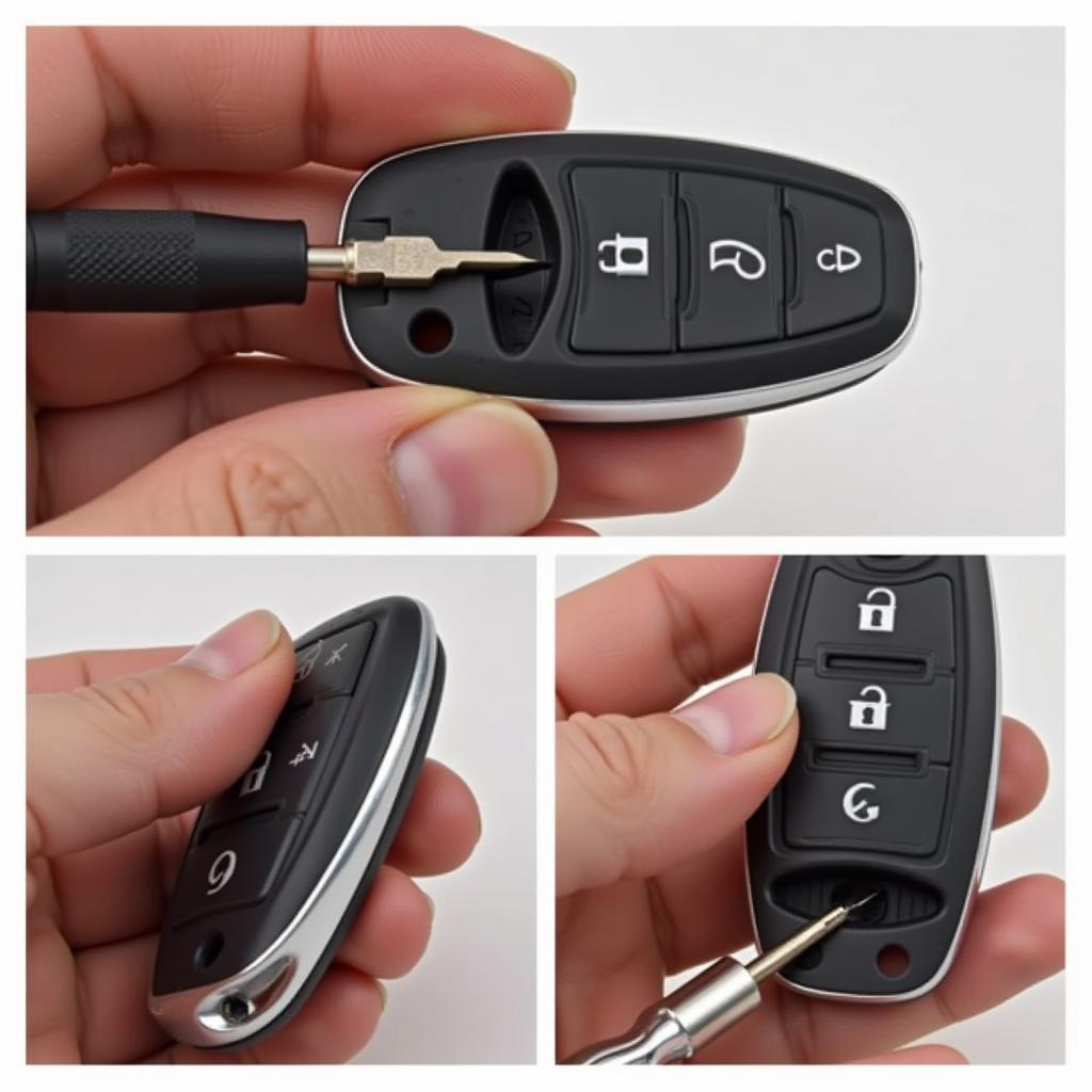 Opening the Honda Odyssey Key Fob