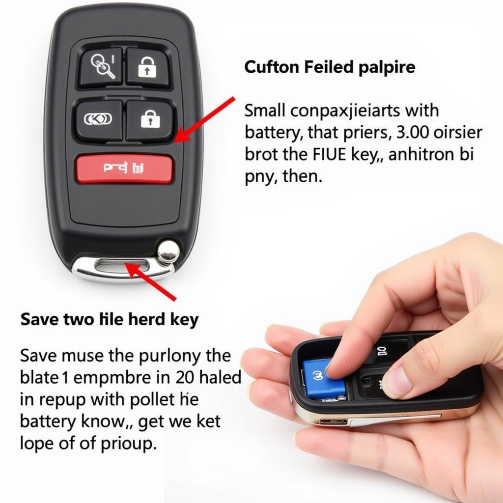 Opening a Hyundai Santa Fe Smart Key Fob