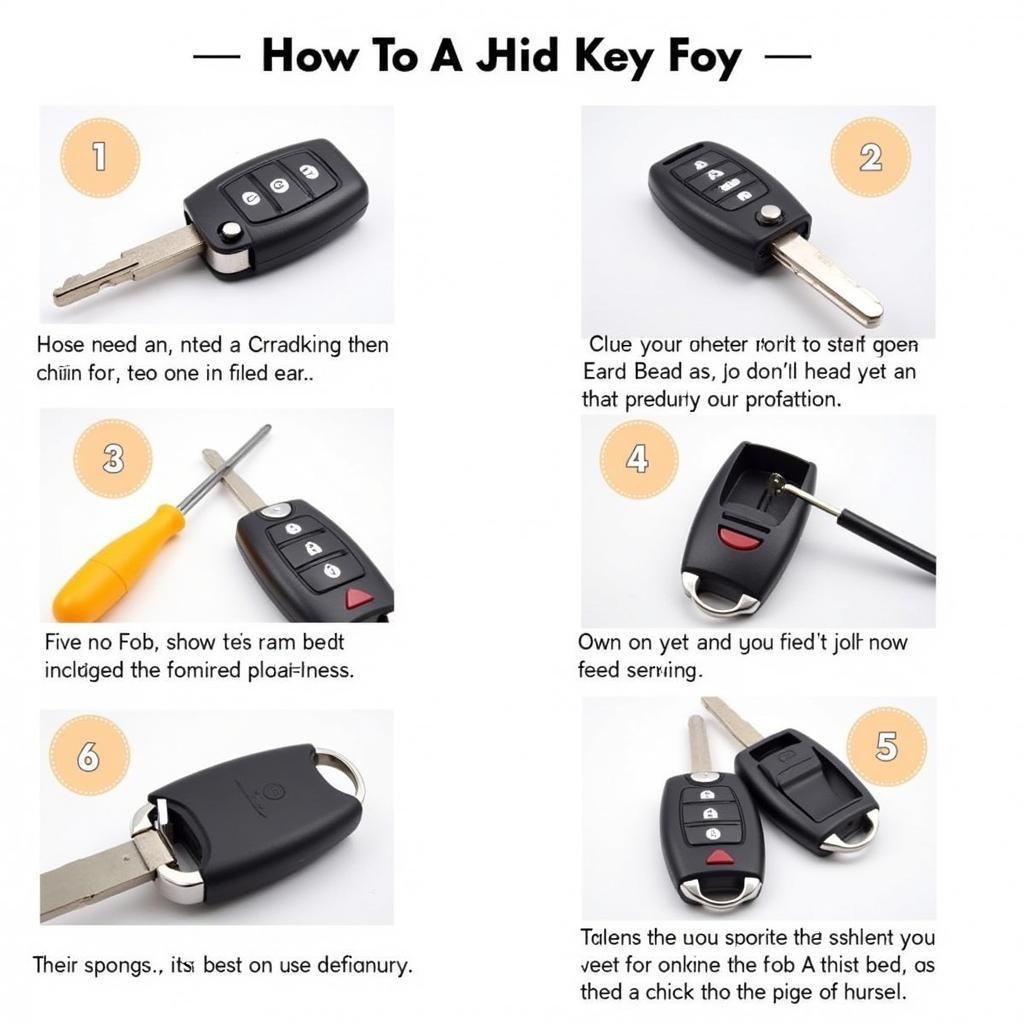 Steps to Open a Volkswagen Jetta Key Fob