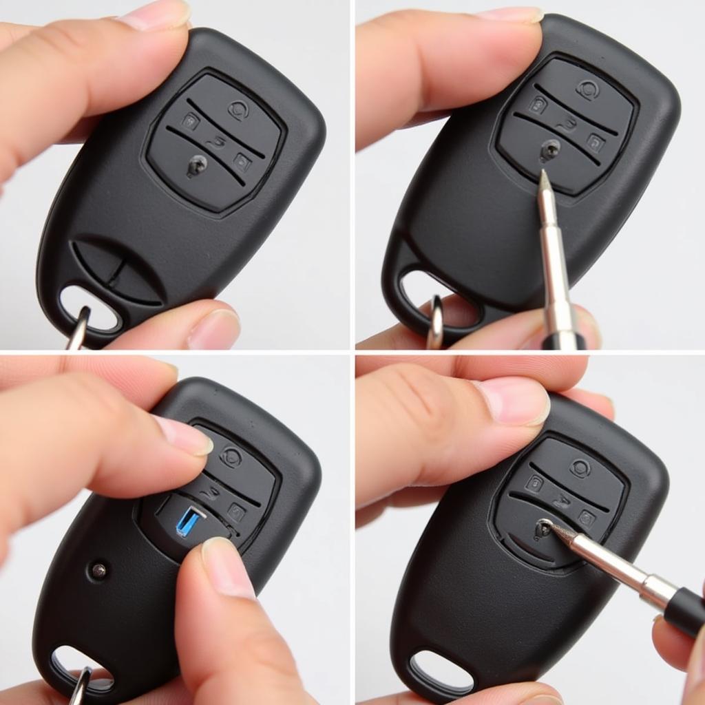 Opening a Mazda RX8 Key Fob