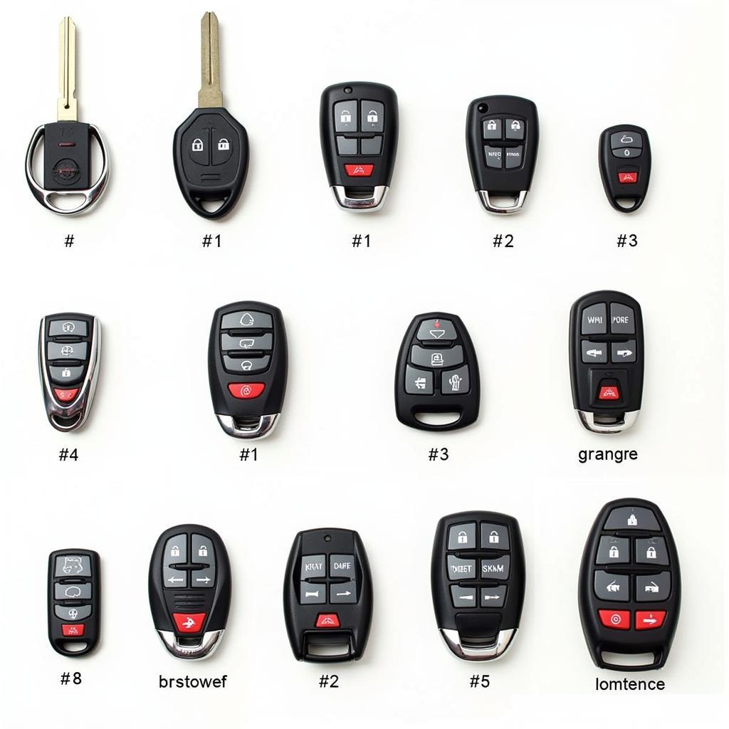 Opening Different Nissan Key Fob Models