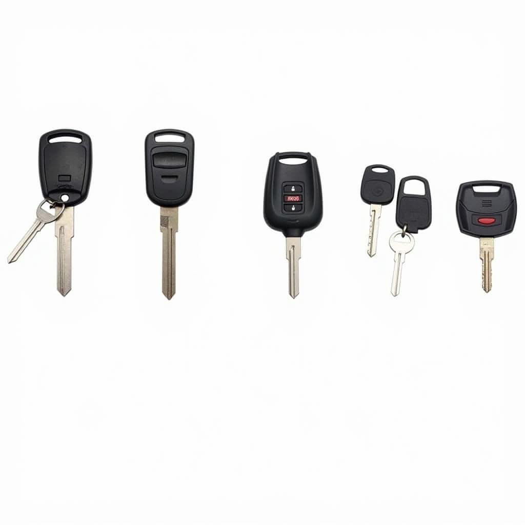 Different Peugeot 306 Key Fob Types