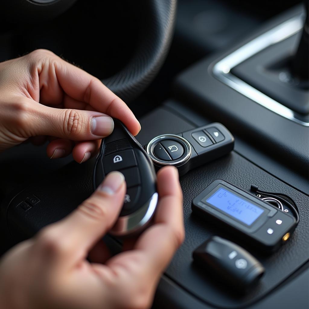 Professional Key Fob Programming by a Locksmith