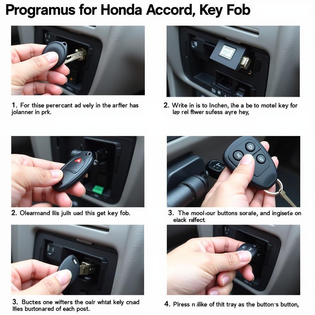 Step-by-Step Guide to Programming a 1996 Honda Accord Key Fob