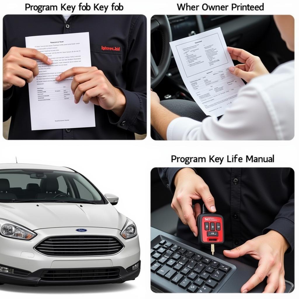 Programming a 2 Way Key Fob HST 2524 Replacement: DIY methods using owner's manual instructions or professional programming by a locksmith or dealership.