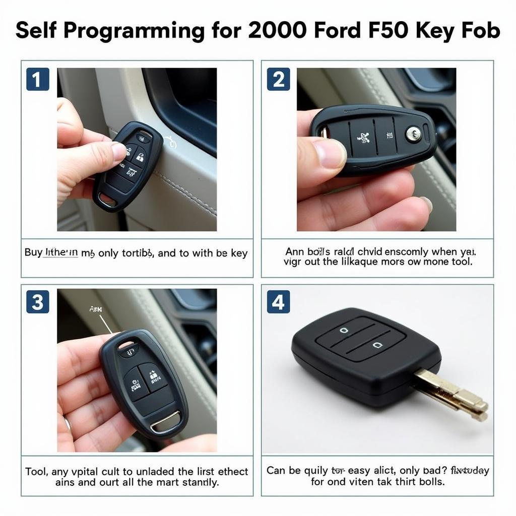 Programming a 2000 Ford F150 Key Fob