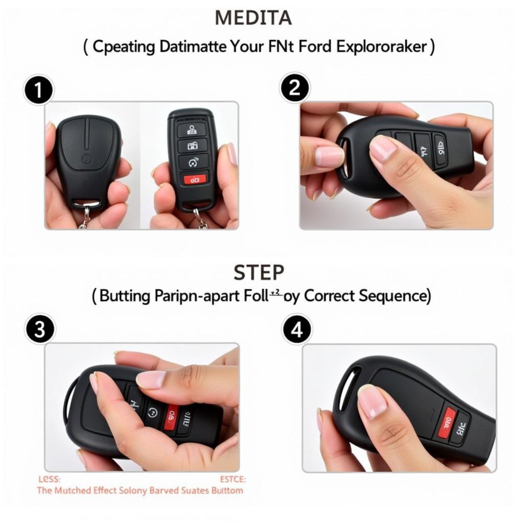 Steps to Program a 2005 Ford Explorer Key Fob