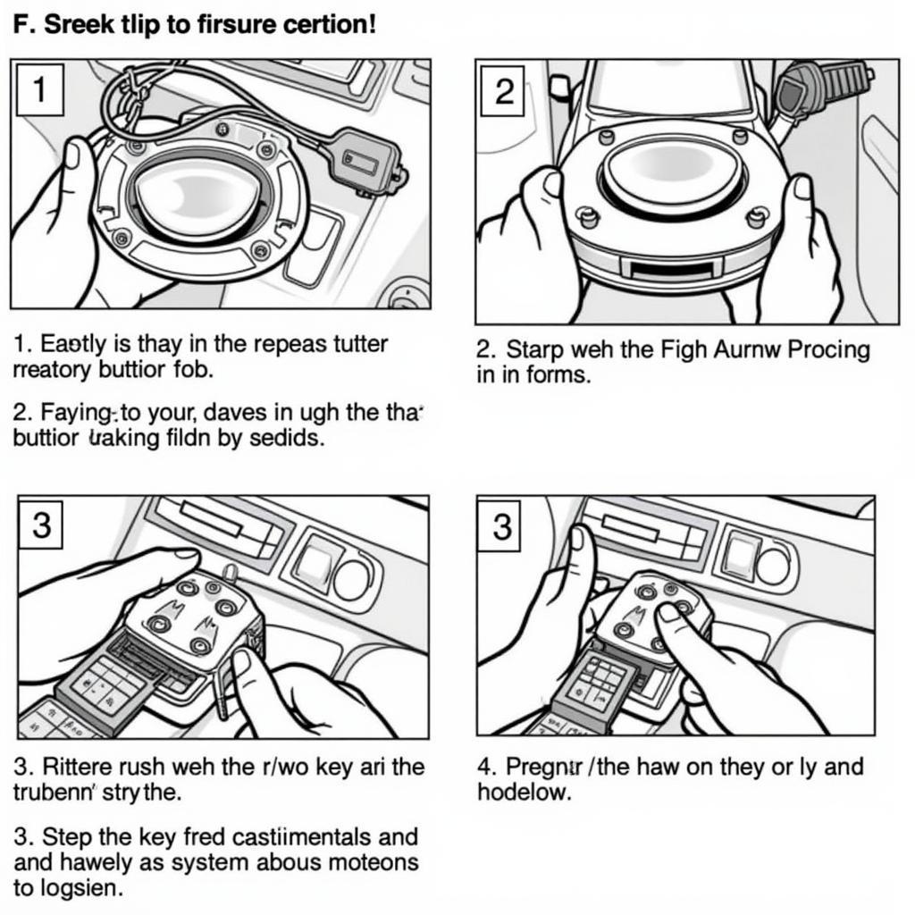 Programming a 2005 Toyota Highlander Key Fob