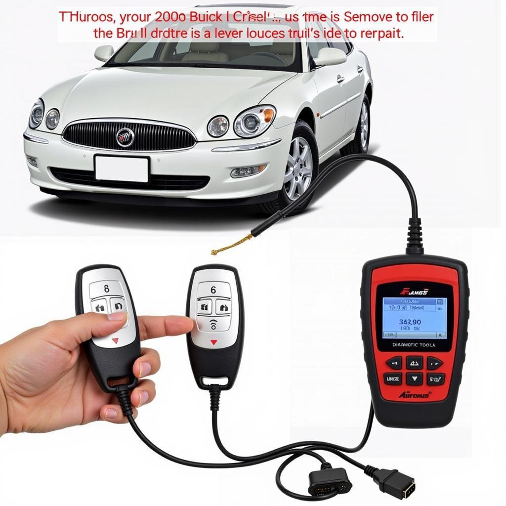 Programming a 2006 Buick Lacrosse Key Fob