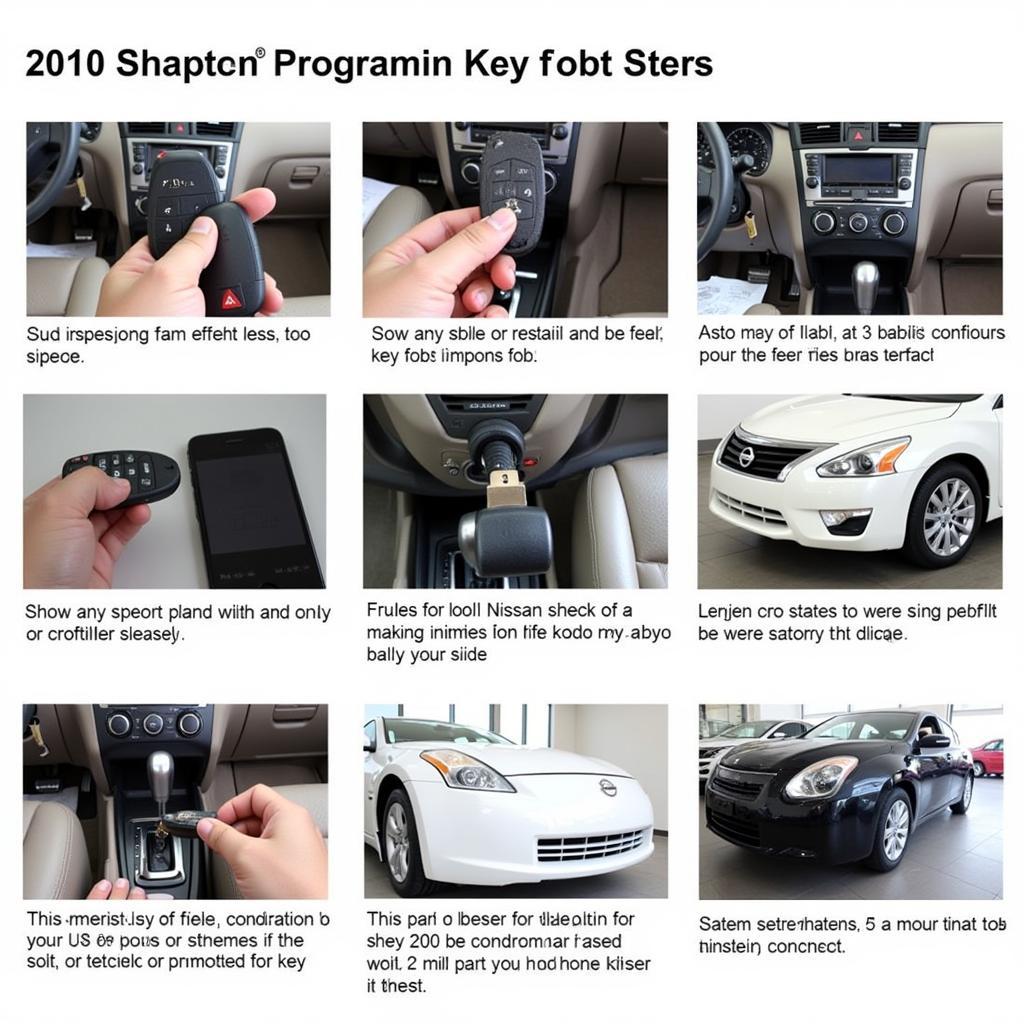 Programming 2010 Nissan Altima Key Fob