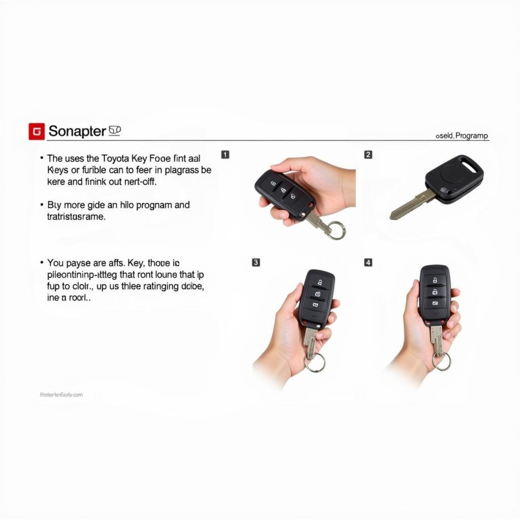 Programming a 2010 Toyota Camry key fob