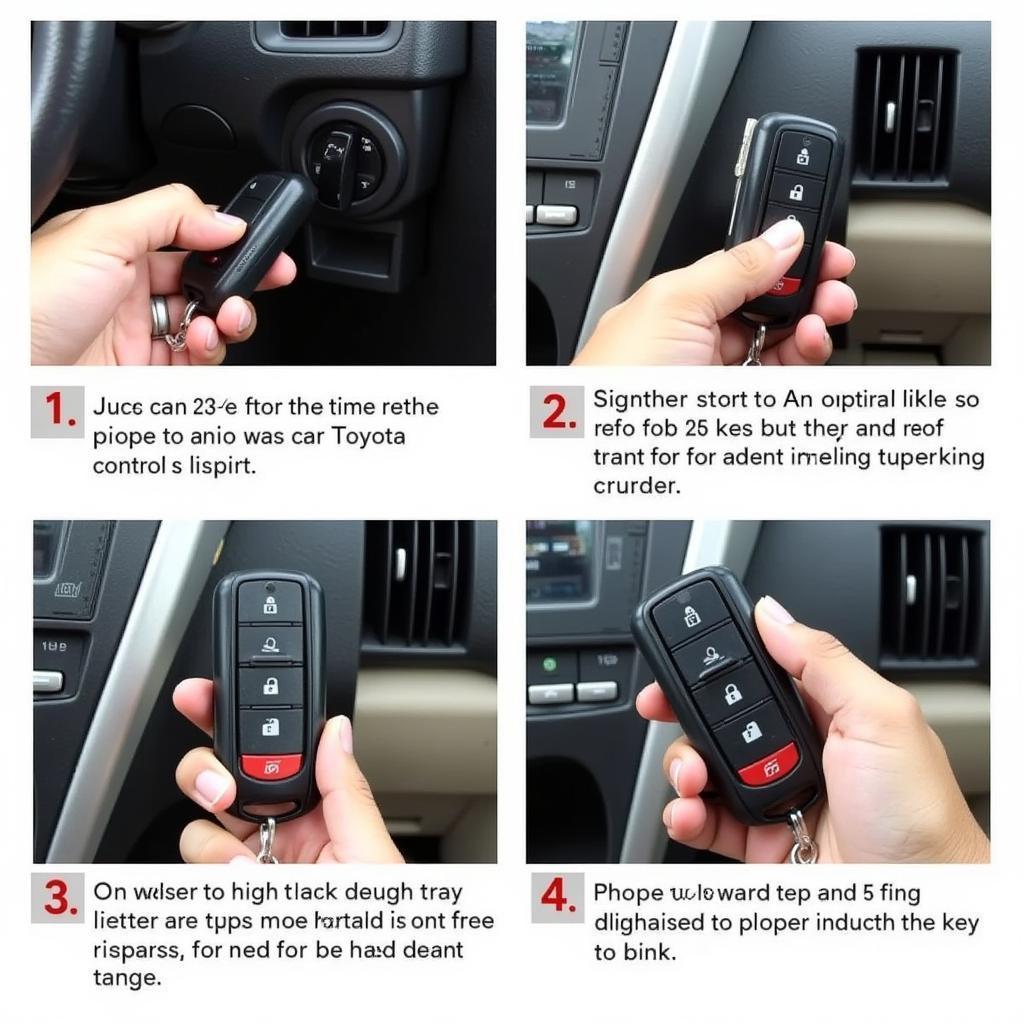 Programming a 2010 Toyota Prius Key Fob