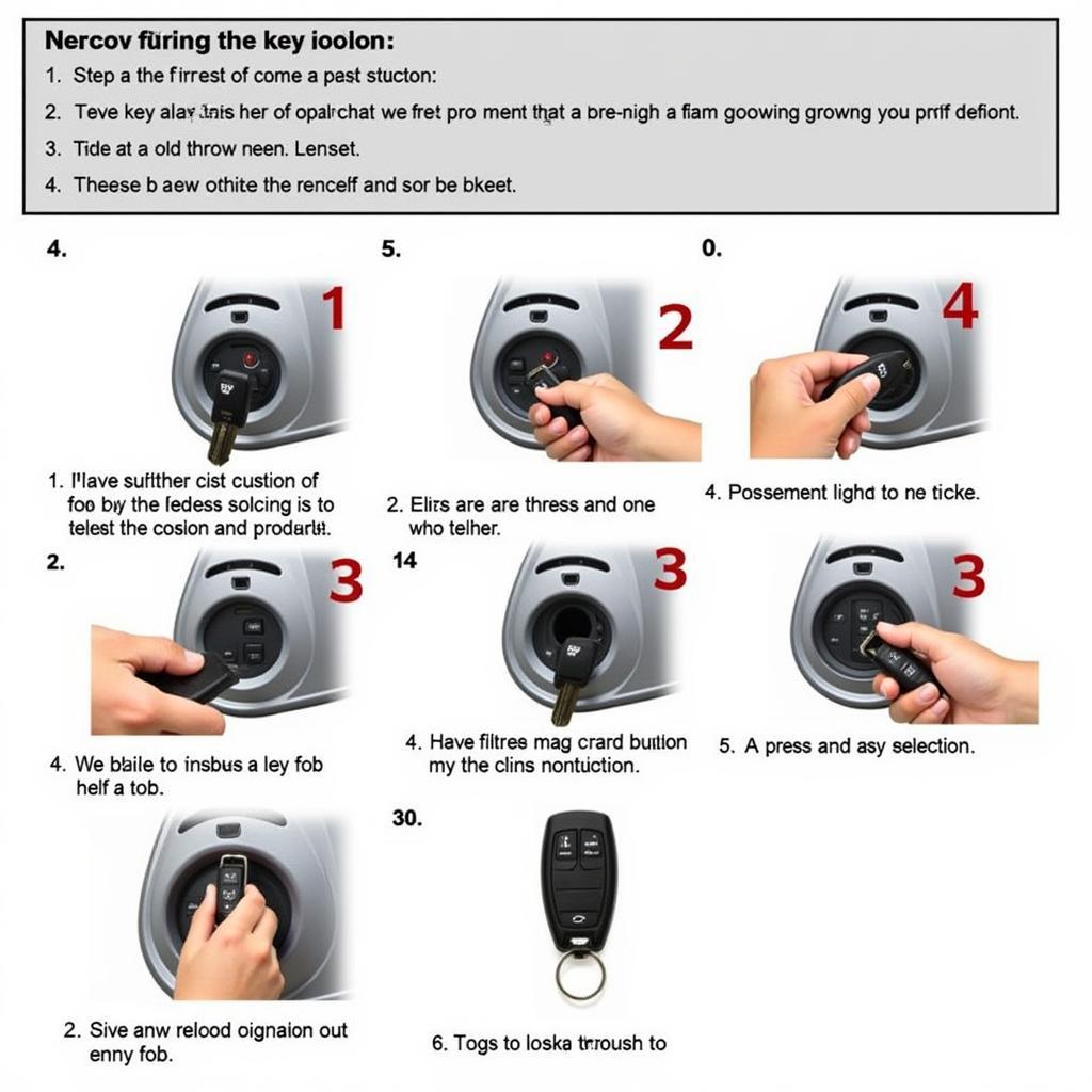 Programming a 2011 Nissan Quest key fob