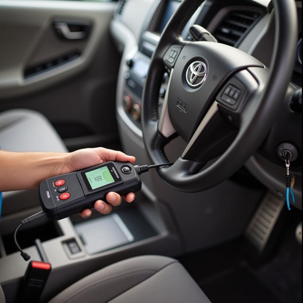 Programming a 2011 Toyota Sienna Key Fob with Diagnostic Tool