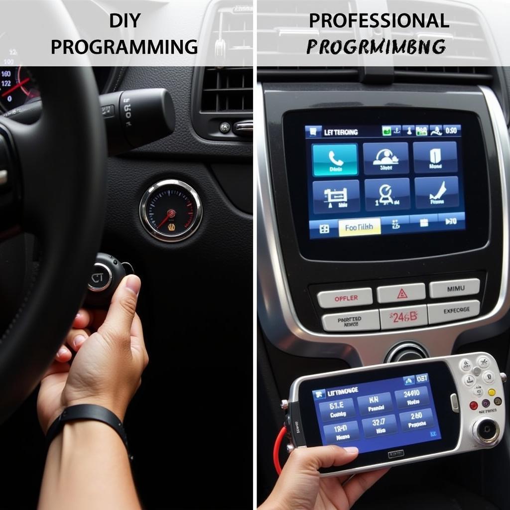 Programming a 2012 Chrysler 200 Convertible Key Fob: DIY vs. Professional