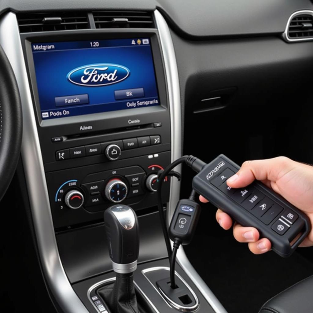 Programming a 2012 Ford Edge Key Fob Using Diagnostic Equipment