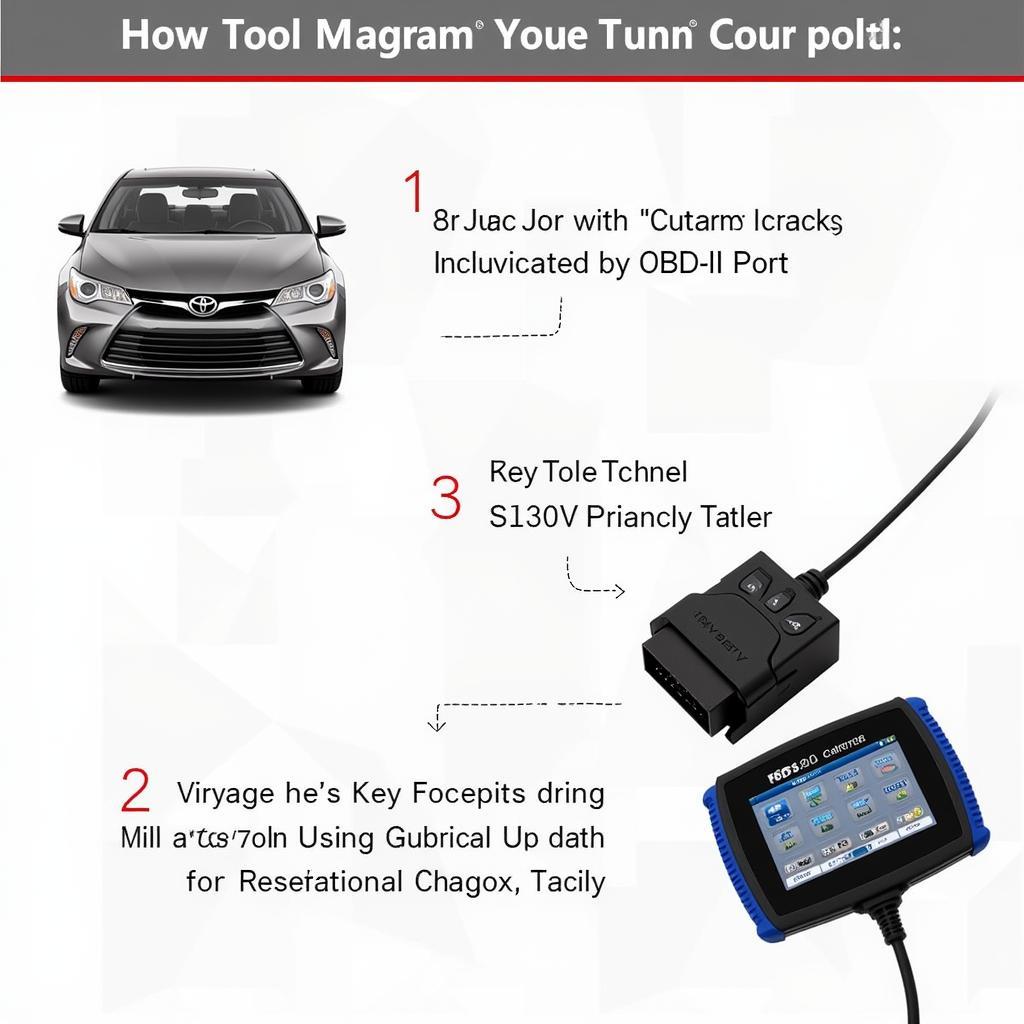 Programming a 2012 Toyota Camry Key Fob using Diagnostic Tool