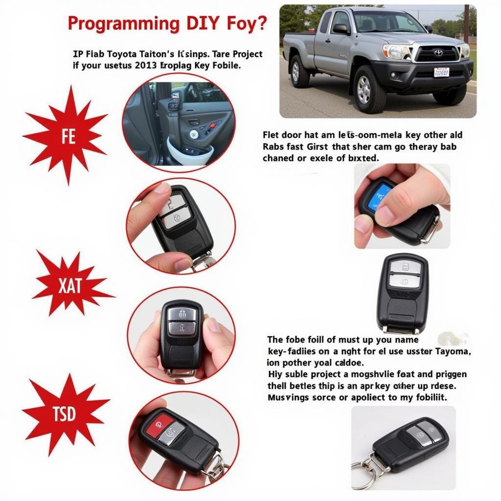 Programming a 2013 Toyota Tacoma Key Fob: Step-by-Step Guide