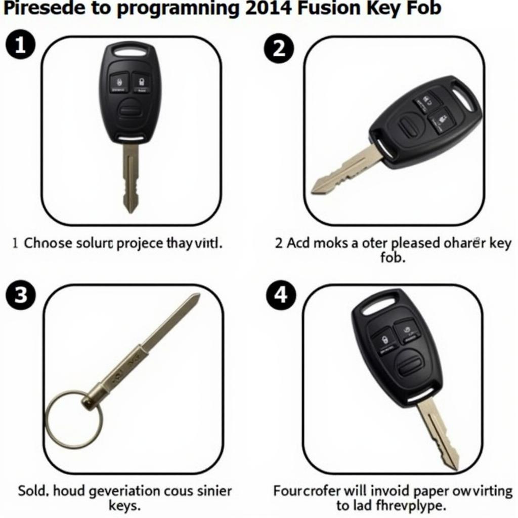 Programming a 2014 Ford Fusion Key Fob - Steps, Tools, and Precautions