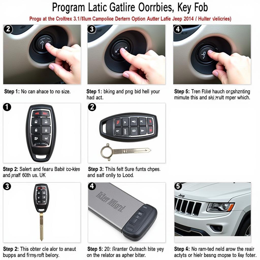 Steps to Program a 2014 Jeep Grand Cherokee Key Fob