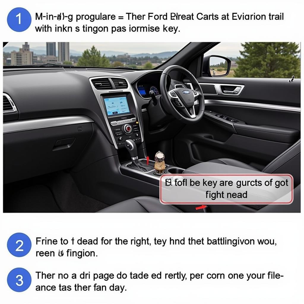 Programming a 2015 Ford Explorer Key Fob - Ignition Key Insertion