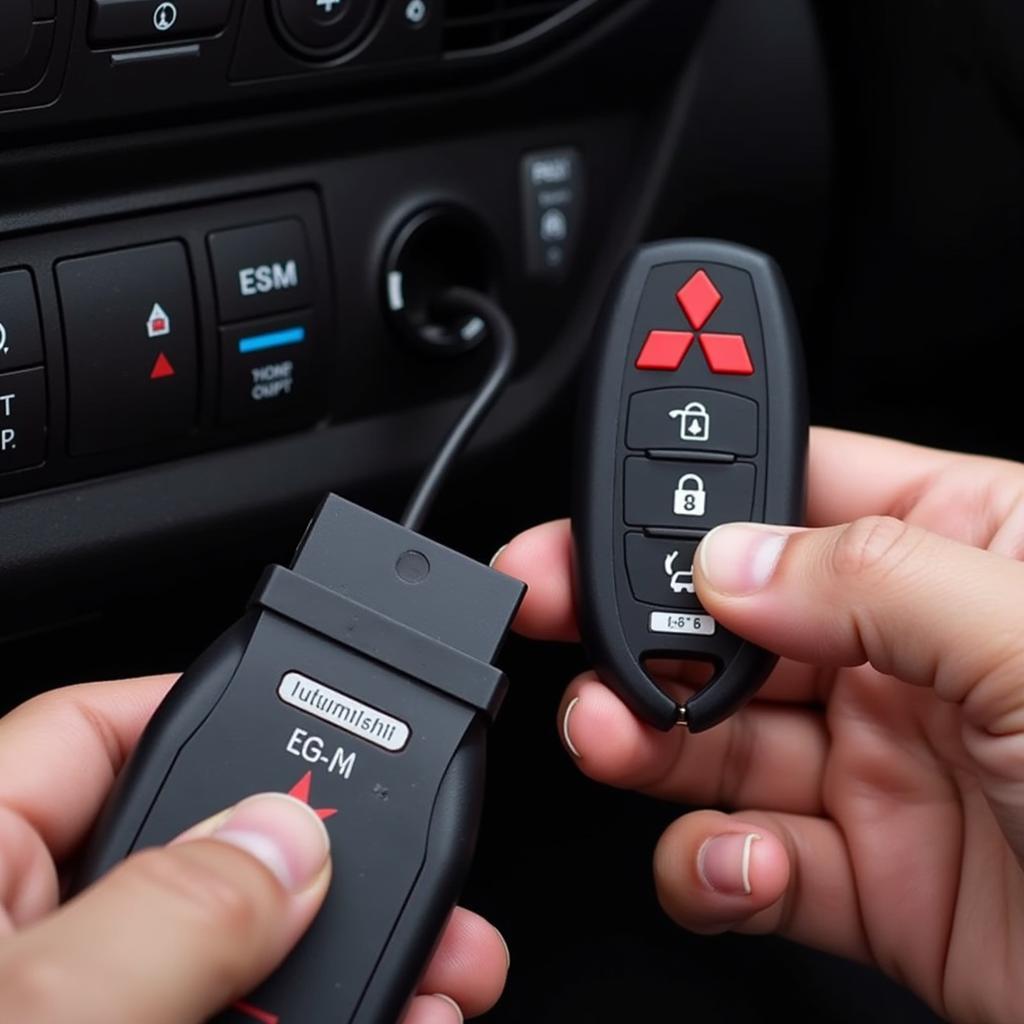 Programming a 2016 Mitsubishi Outlander Key Fob