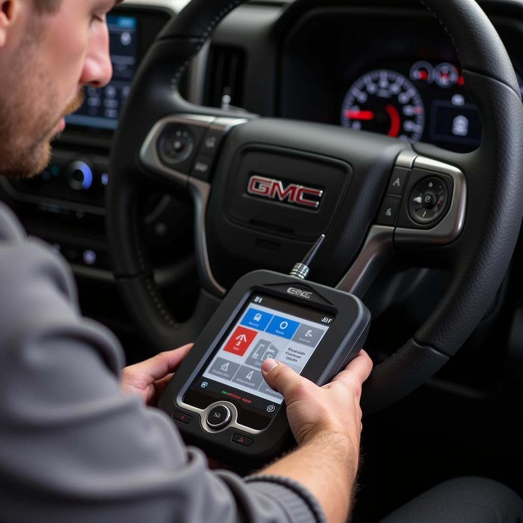 Programming a 2018 GMC Sierra Key Fob with Diagnostic Equipment