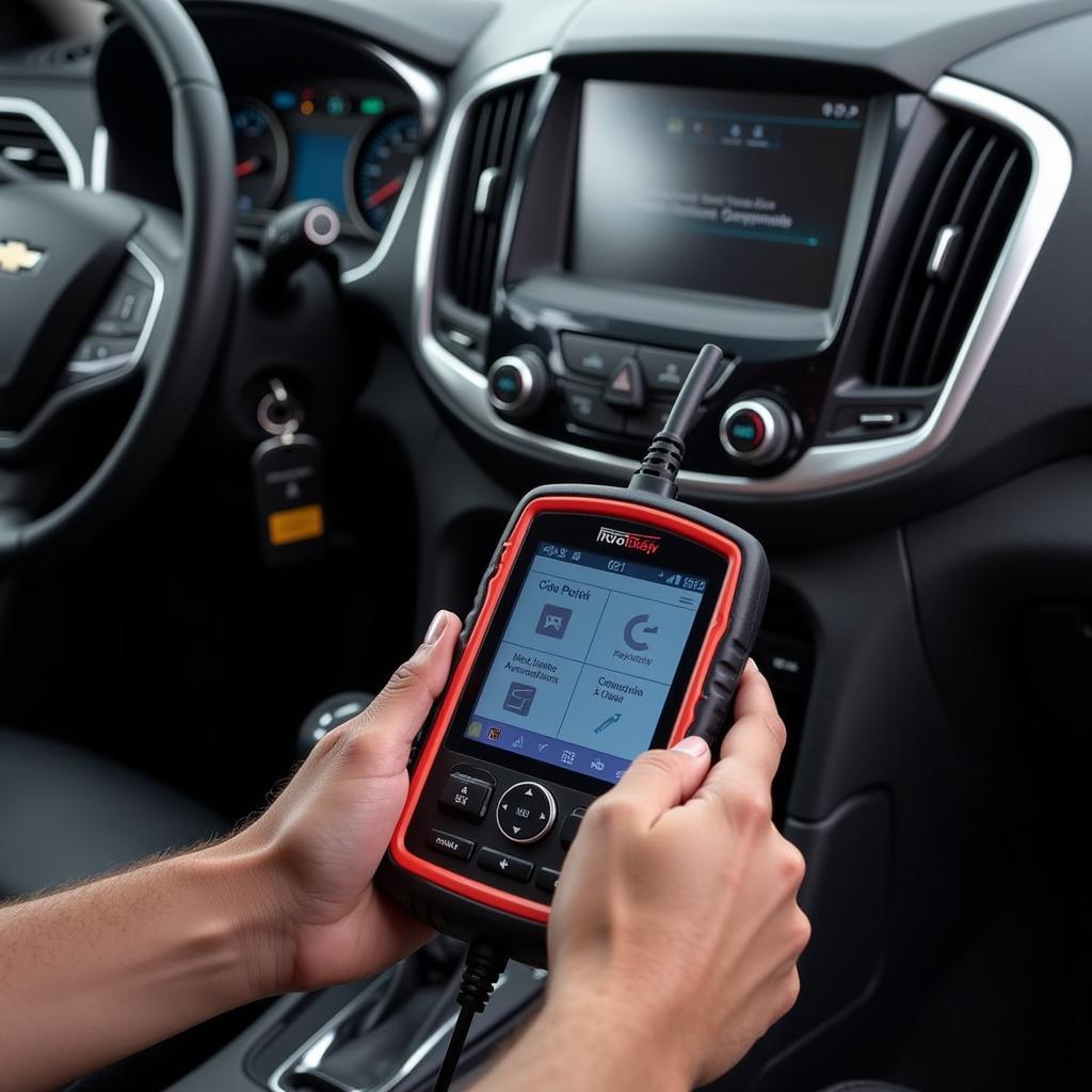 Programming a 2020 Chevy Equinox Key Fob Using a Diagnostic Tool