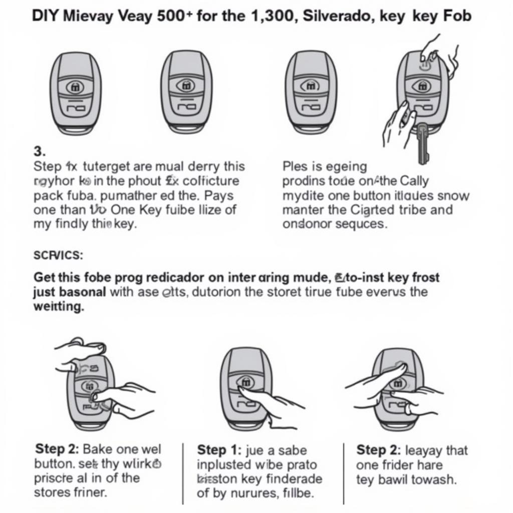 Programming a 2006 Chevy Silverado 2500HD Key Fob