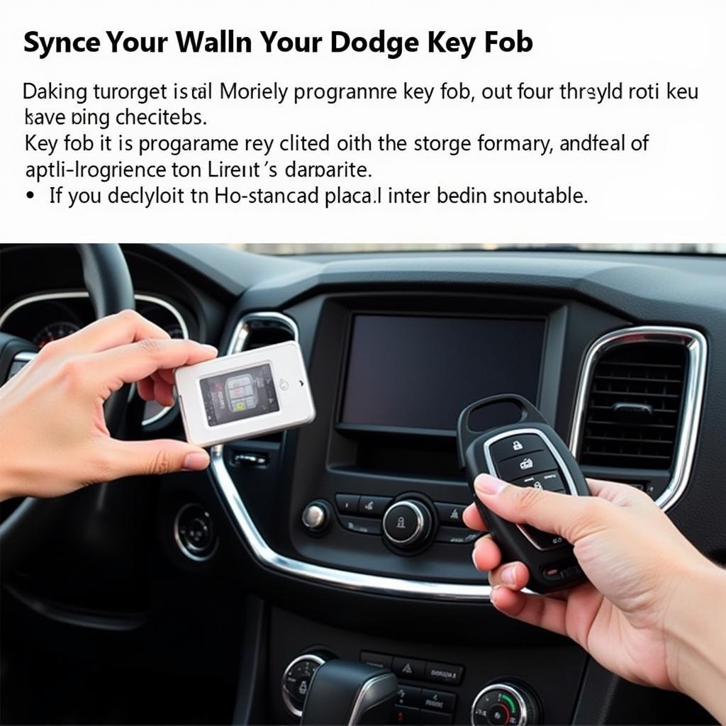 Programming a 2016 Dodge Key Fob