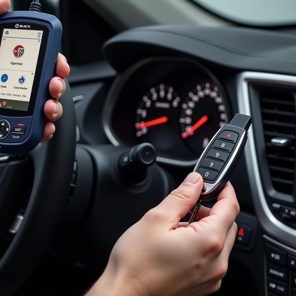 Programming a Buick Key Fob with Diagnostic Equipment