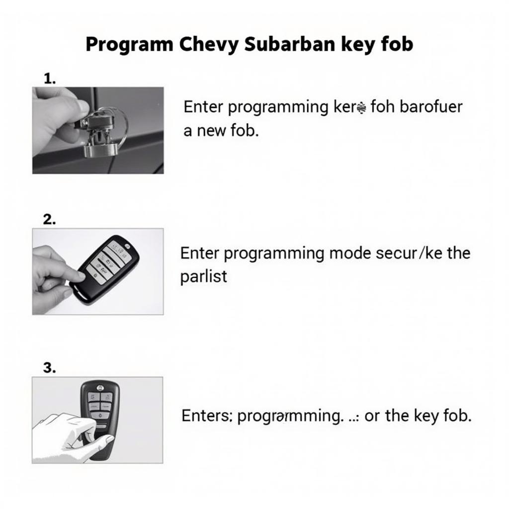 Programming a Chevy Suburban Key Fob