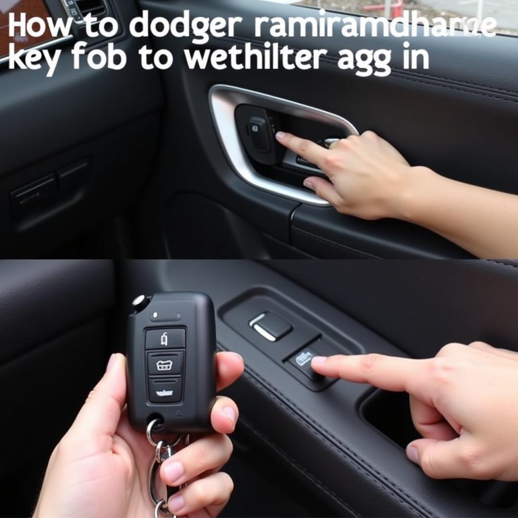 Programming a Dodge Ram Key Fob