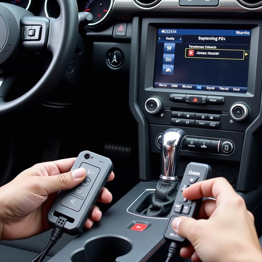 Programming a Ford Mustang Key Fob with Diagnostic Equipment