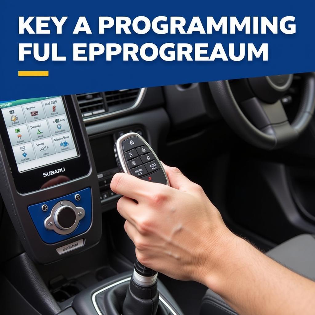 Programming a Subaru Key Fob