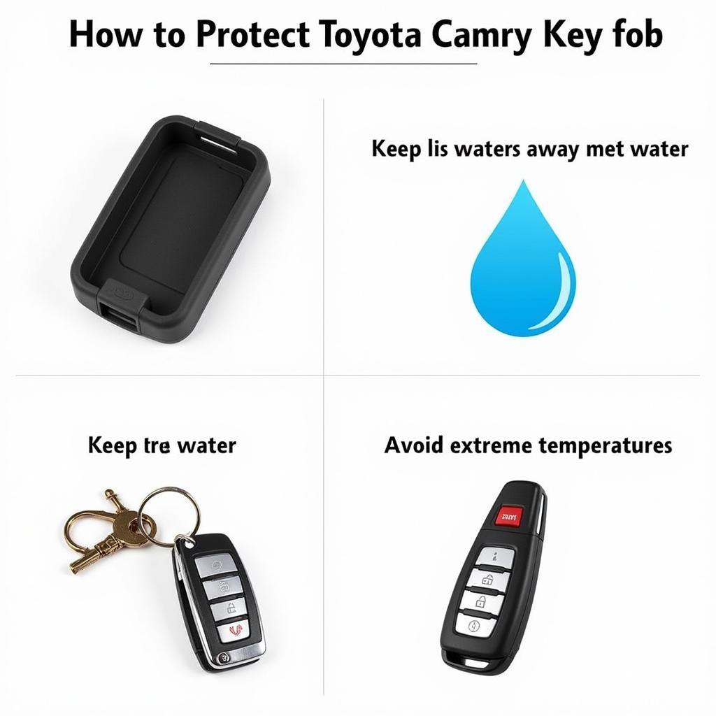 Protecting your Toyota Camry Key Fob from Damage: Tips and Tricks