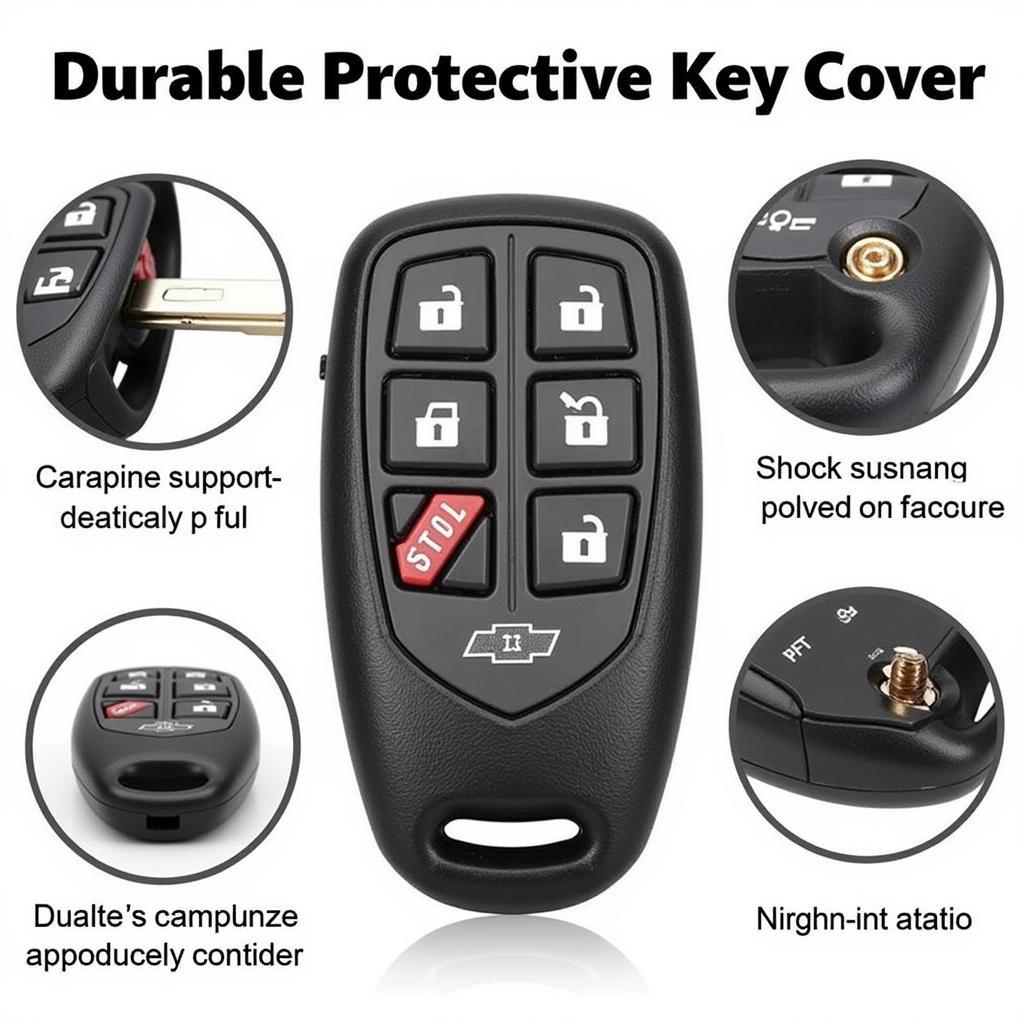 Protective Key Fob Cover for Silverado